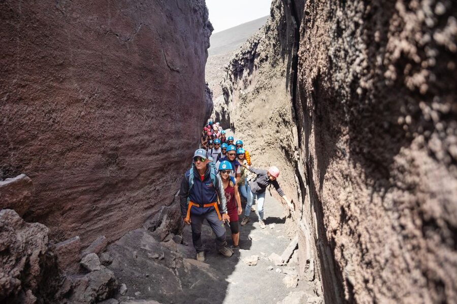 Mount Etna: Guided Volcano Summit Hiking Tour with Cable Car - The return to the cable car