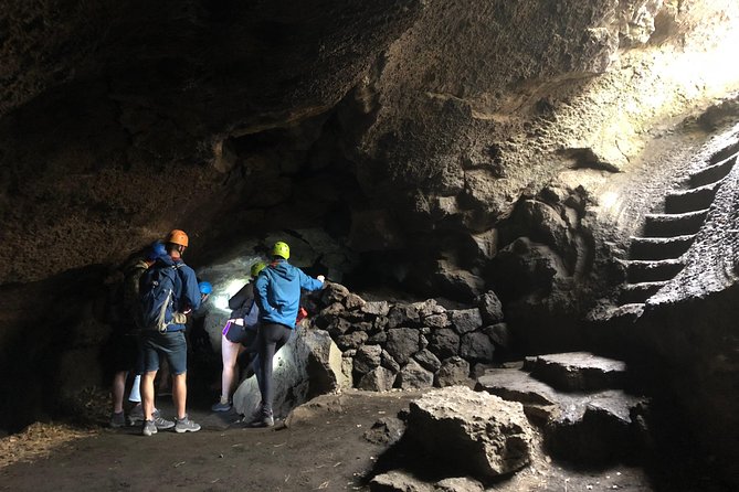 Mount Etna Half-Day Small Group Tour from Taormina - Going underground into a lava cave