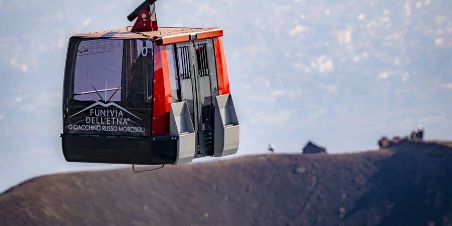 Mount Etna: Roundtrip Cable Car and 4x4 Bus Ticket - Walking near the Central Craters at 2,900 meters