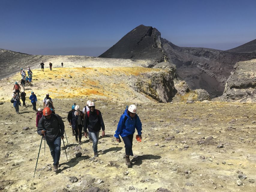 Mount Etna: Summit Crater Trek with Cable Car - Walking Through a Lava Tunnel
