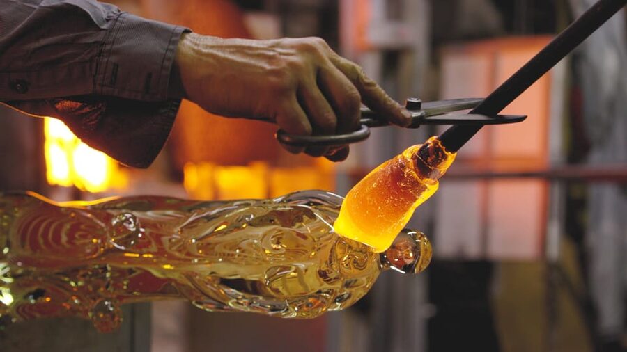 Murano: Glass Blowing Demonstration and Artistic Glass Gift - From the Furnace to the Showroom