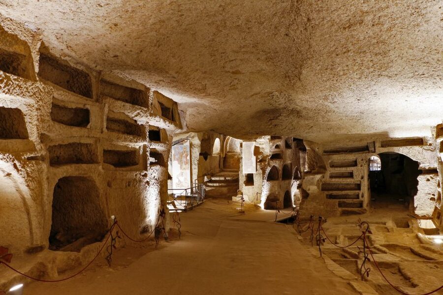 Naples: Catacombs of San Gennaro Entry Ticket & Guided Tour - The 4th-century basilica dedicated to Saint Agrippinus