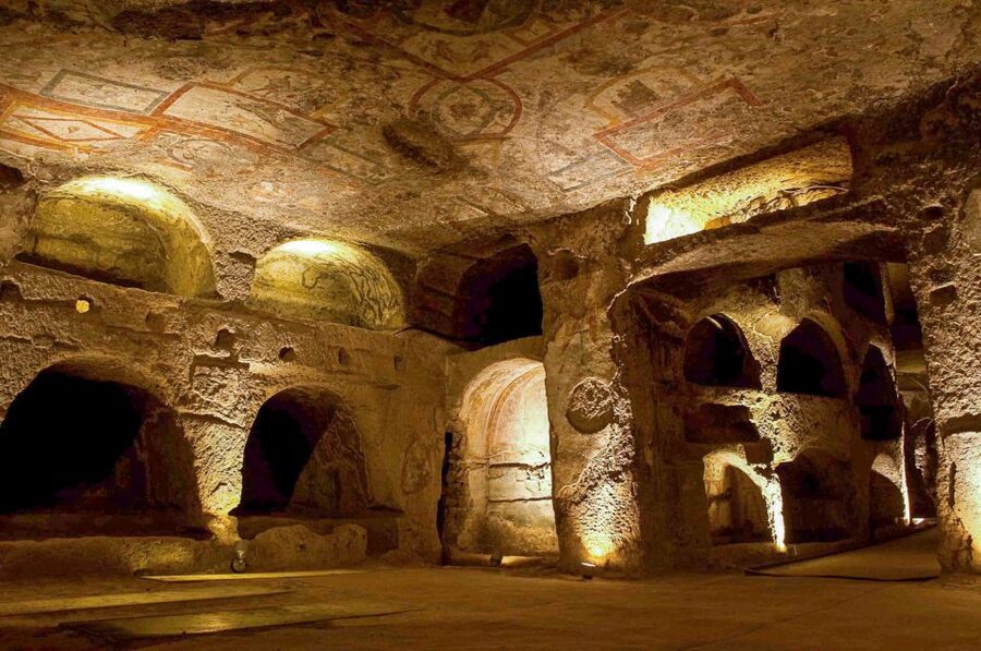 Naples: Catacombs of San Gennaro Entry Ticket & Guided Tour - Practical limits: steps, photos, children, and timing