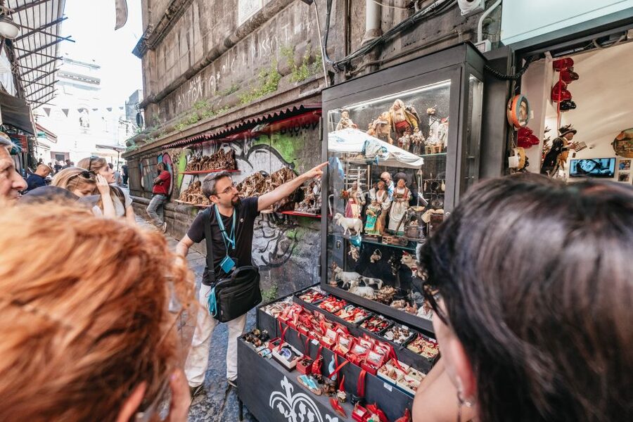 Naples: Downtown Tour with Veiled Christ & St Clare Tickets - Spaccanapoli brings you into everyday Naples