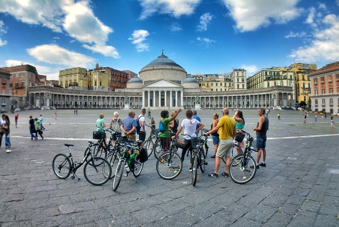 Naples Guided Tour by Bike - Piazza del Gesù Nuovo and the city’s churches
