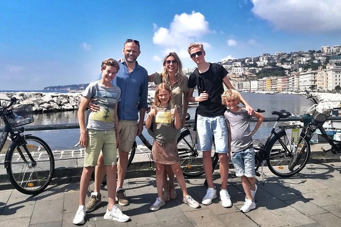 Naples Guided Tour by Bike - Lungomare Caracciolo and the Gulf of Naples