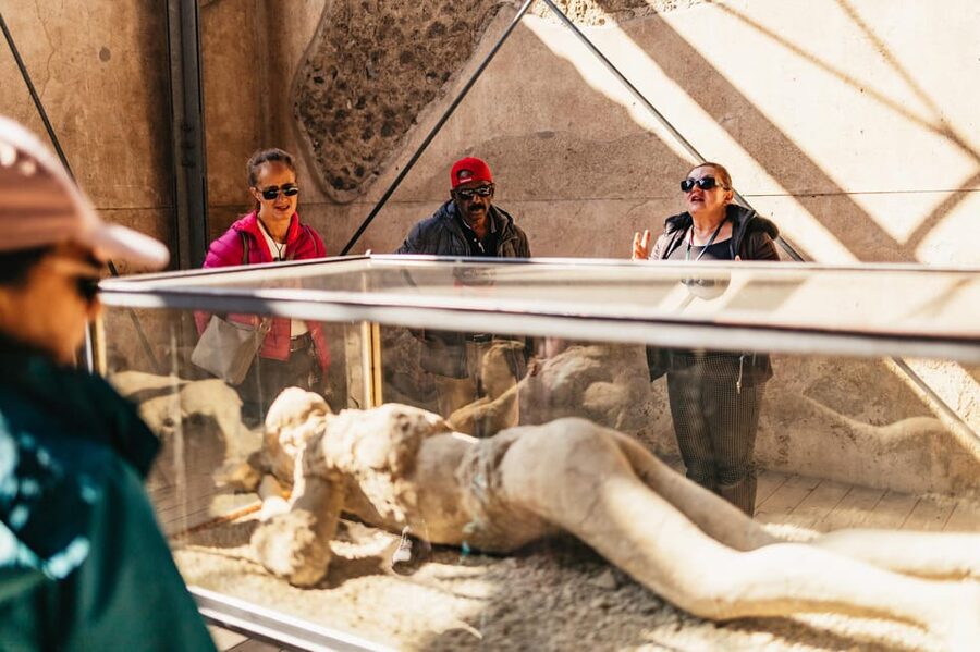 Naples: Pompeii and Mt. Vesuvius with Lunch and Wine Tasting - Starting at one of ten Naples pickup points