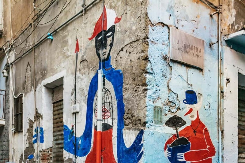 Naples: Street Art & History Tour in the Spanish Quarters - The Maradona murals and Neapolitan identity