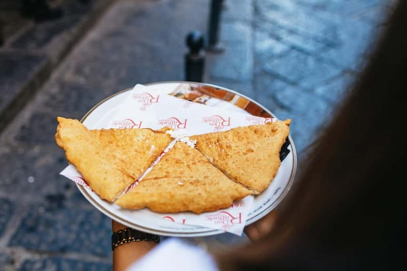 Naples: Street Food Walking Tour with Local Guide - Historic streets, Santa Chiara, and San Pietro a Maiella