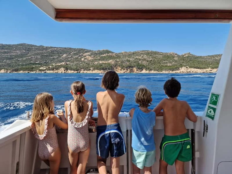 Palau: La Maddalena Archipelago Comfort Boat Tour with Stops - The first view: sailing out from Palau
