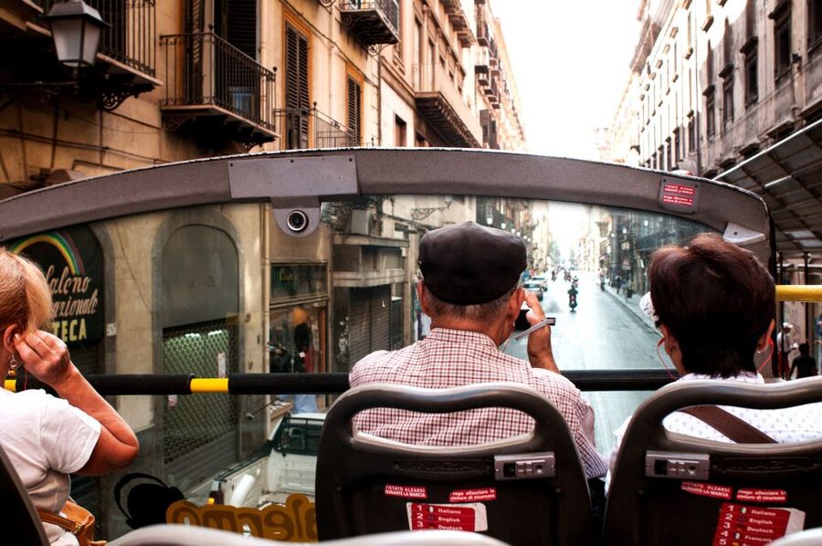 Palermo: Hop-on Hop-off Bus Tour 24-hour Ticket - Comfort, commentary, and the open top
