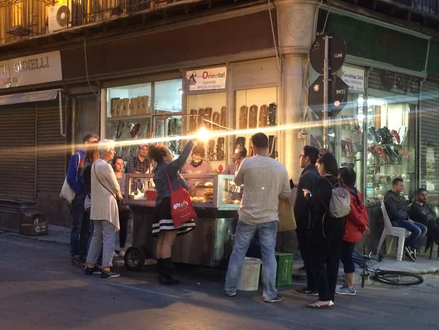 Palermo: Small Group Night Street Food Tour - The spleen sandwich and other brave choices