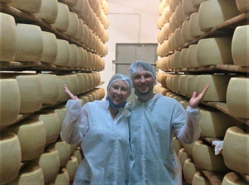 Parma: Parmigiano Production and Parma Ham Tour & Tasting - The tasting: Parmesan, ham, and wine