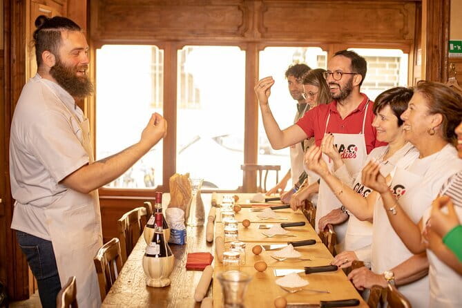 Pasta and Tiramisu Cooking Class with optional Local Market Tour - From egg and flour to fresh pasta