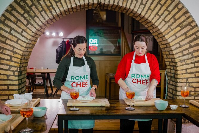 Pasta Cooking Class Near the Colosseum with 3 Spritz Cocktails - How much value do you get for $95.53?