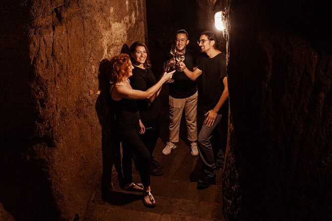 Pasta Making & Wine Tasting with Dinner in Frascati from Rome - Wine tasting in a family cellar