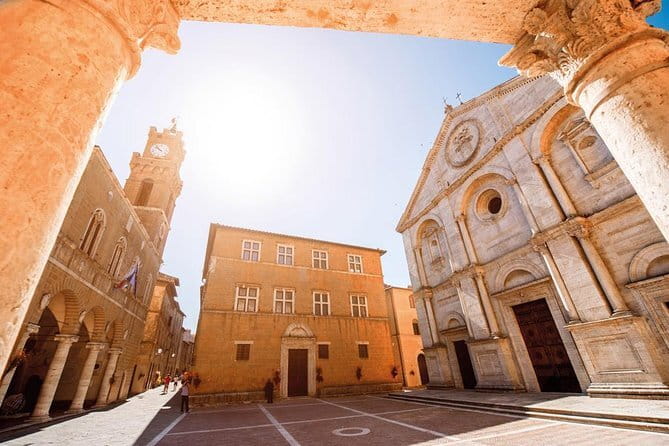 Pisa, Siena and San Gimignano Day Trip with Lunch & Wine Pairing - Transport, group size, and the walking required