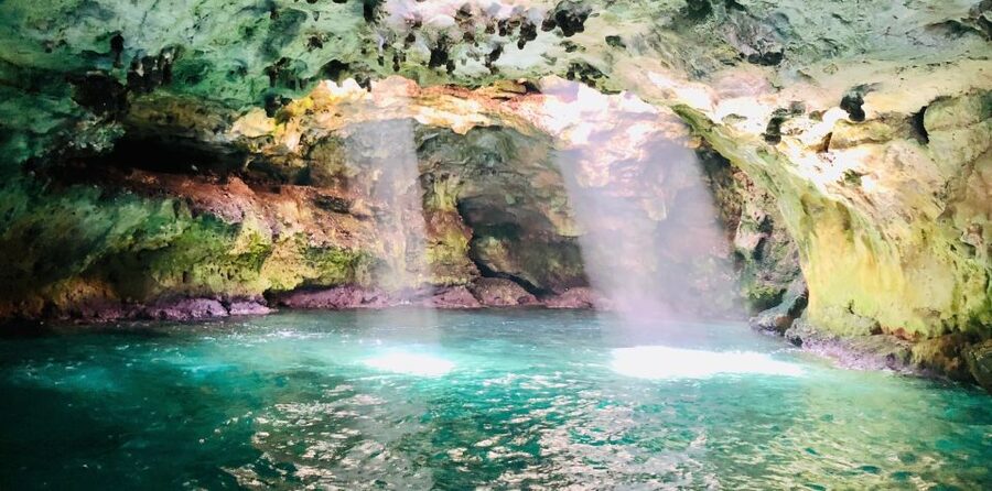 Polignano a Mare: Boat Trip, Swim & Cave with Aperitif - The swim stop in clear Adriatic water