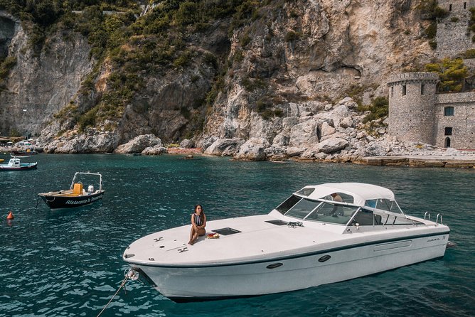 Private Amalfi Coast Boat Trip from Positano, Praiano or Amalfi - The Emerald Grotto and Conca dei Marini