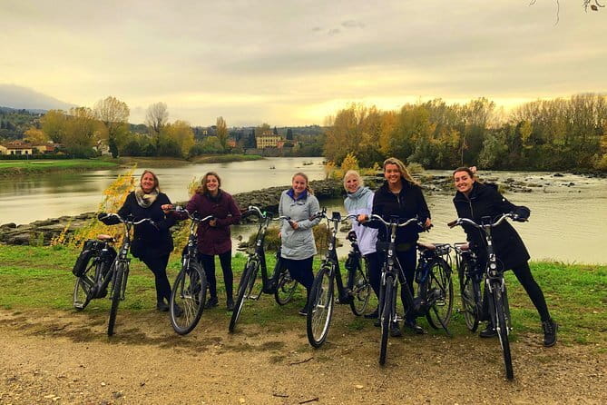Private Self-Guided E-Bike Ride in Tuscany with Vineyard Visit - Fiesole, coffee, and views from the monastery