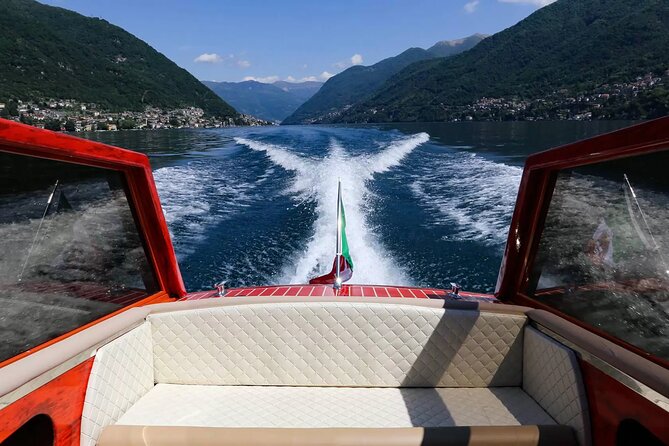 Private Tour by Classic Wooden Boat on Lake Como - Villa Olmo, a neoclassical opening act