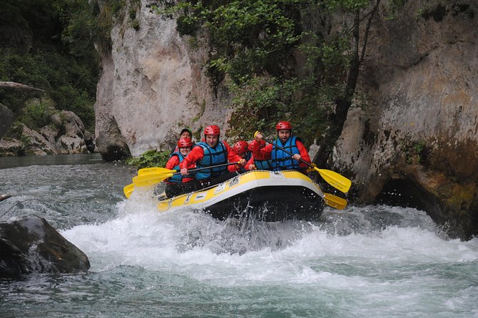 Rafting "Canyon" - The 20-minute briefing before the river