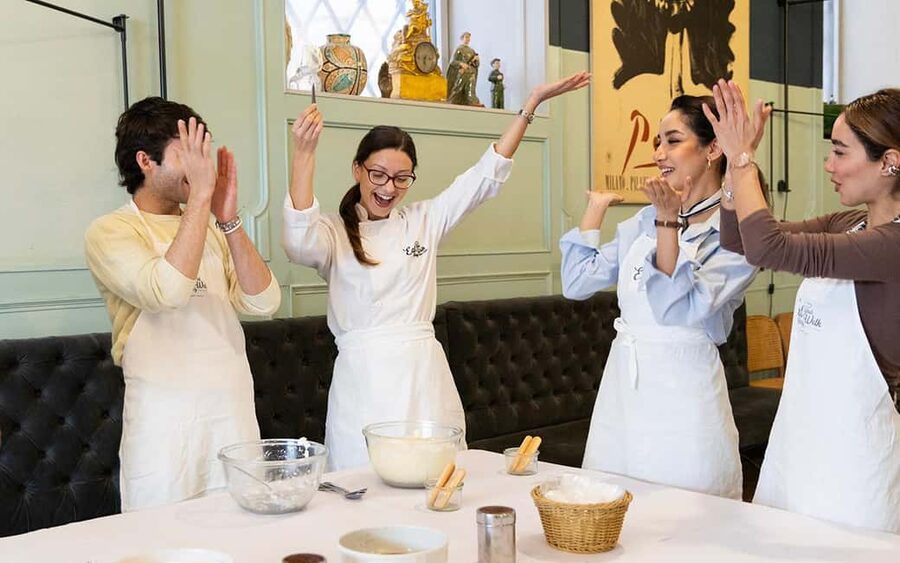 Rome: 3-in-1 Fettuccine, Ravioli, and Tiramisu Cooking Class - The meal you actually helped make