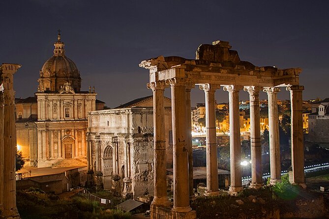 Rome After Dark: Explore the Eternal City Under the Moonlight - The Pantheon at night