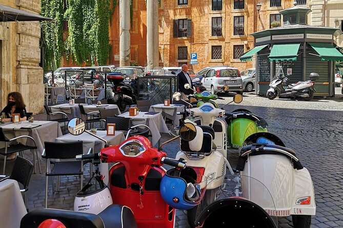 Rome Afternoon Sightseeing Vespa Sidecar Tour with Gourmet Gelato - Gelato is more than a quick sugar stop