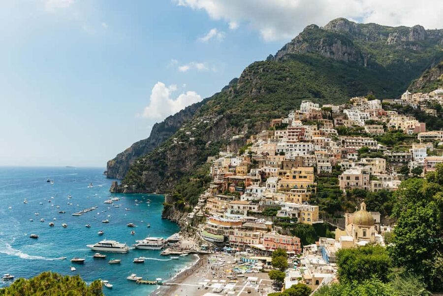 Rome: Amalfi Coast & Positano Day Trip with Coastal Cruise - Positano in two and a half hours
