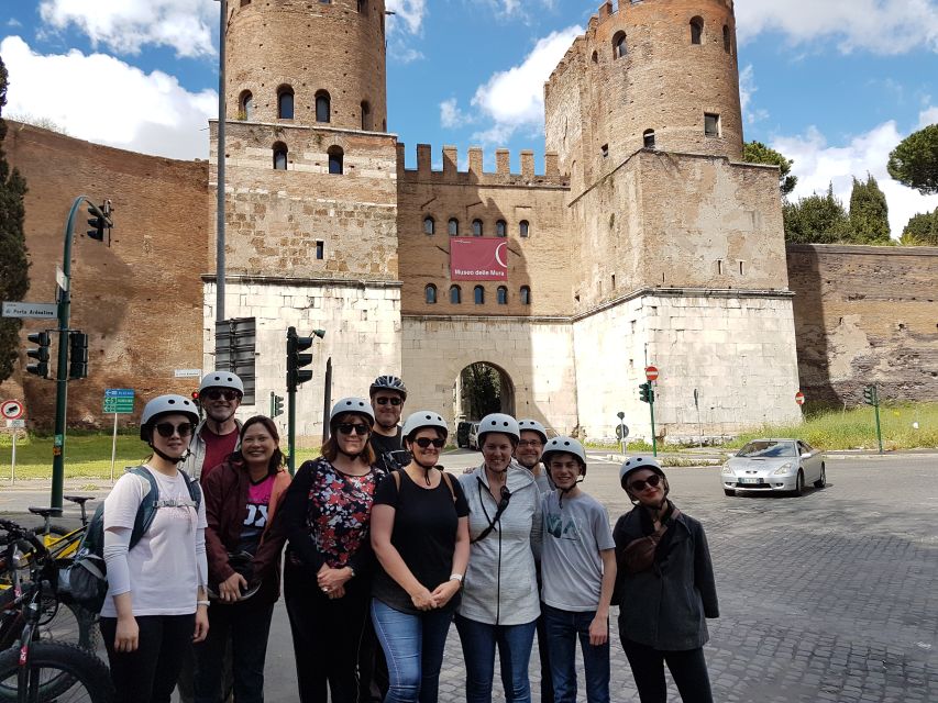 Rome: Appian Way Aqueducts Bike Tour (UPG Catacombs & Lunch) - Villa dei Quintili and the Tomb of Cecilia Metella