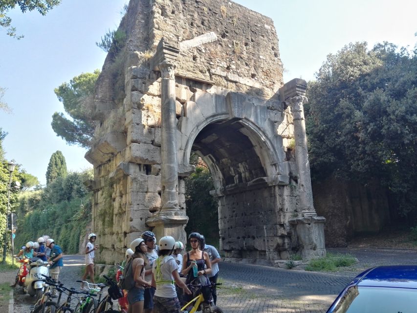 Rome: Appian Way Aqueducts Bike Tour (UPG Catacombs & Lunch) - Starting near the Colosseum