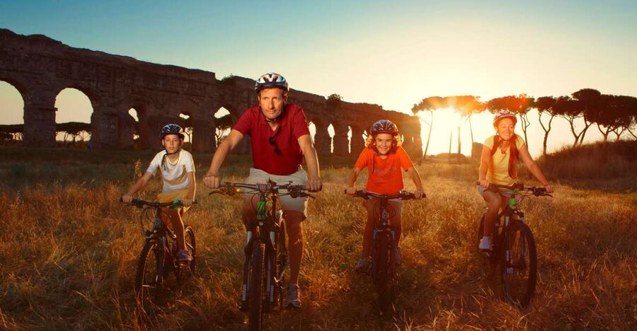 Rome: Appian Way, Catacombs, & Roman Aqueducts E-bike Tour - Starting near the Colosseum on Via Labicana