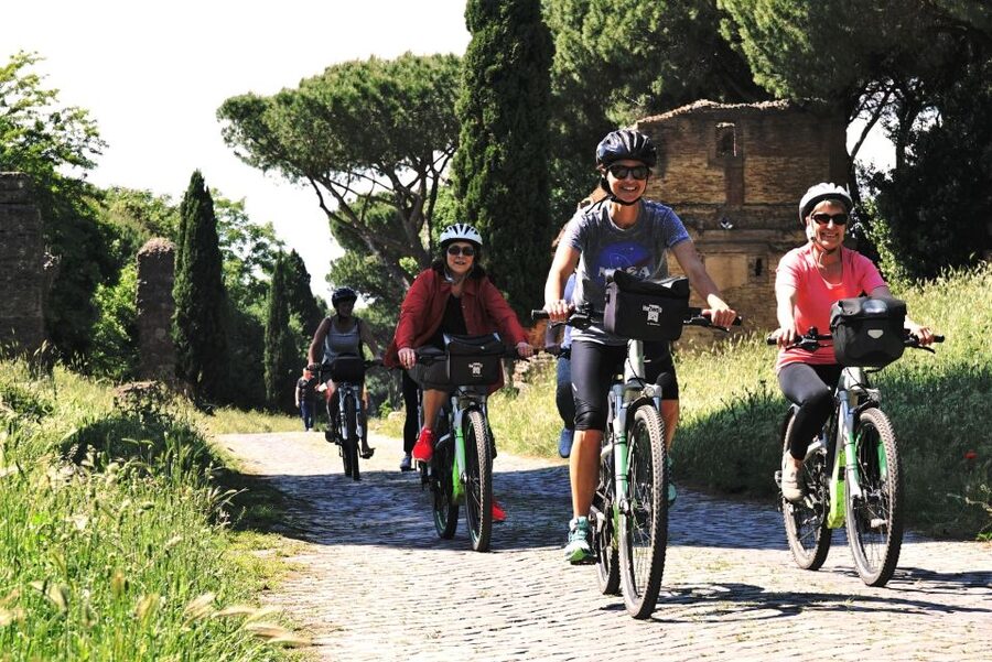 Rome: Appian Way, Catacombs, & Roman Aqueducts E-bike Tour - The Aqueducts Park delivers the big visual moment