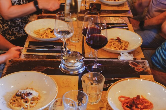Rome: Award Winning Trastevere Group Food Tour with Wine - Porchetta, cheeses, and Roman cured meats