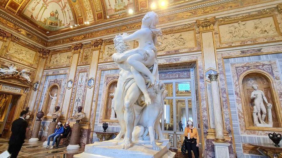 Rome: Borghese Gallery Entry Ticket & Optional Guided Tour - Bernini’s marble figures and the drama of movement