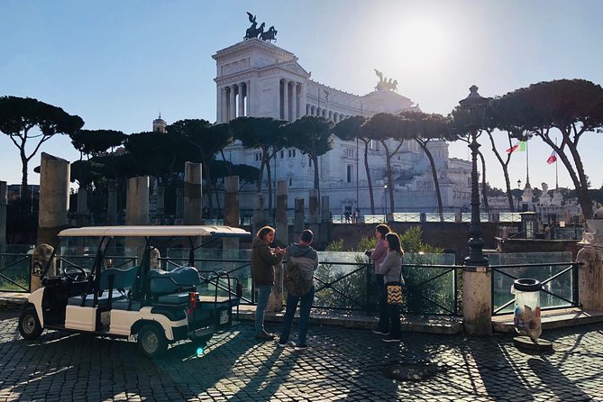Rome by Golf Cart Private Tour: Beyond the Landmarks - Fountains, piazzas, and Rome’s theatrical center