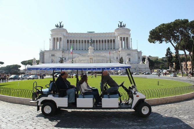 Rome by Golf Cart Private Tour: Beyond the Landmarks - Your route begins with a conversation