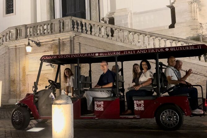 Rome by Night: Golf Cart Tour - Why a golf cart works so well in Rome at night