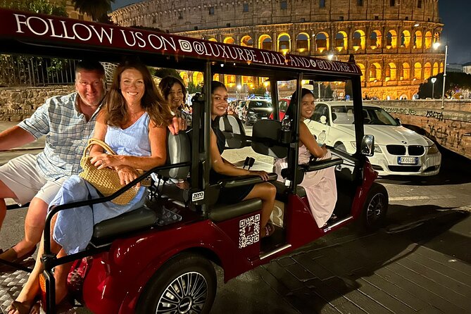 Rome by Night: Golf Cart Tour - Trevi Fountain at its most photogenic