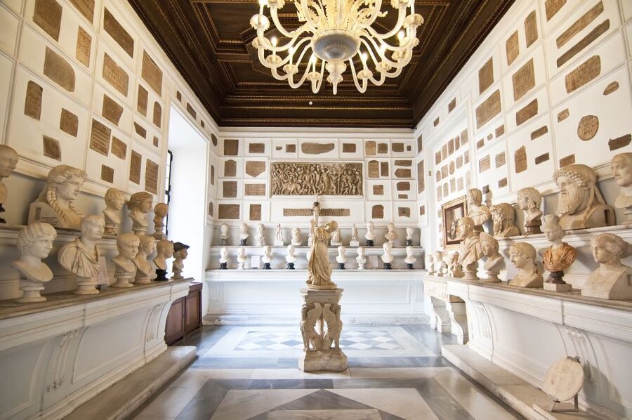 Rome: Capitoline Museums Experience with Multimedia Video - The Tabularium views toward the Forum