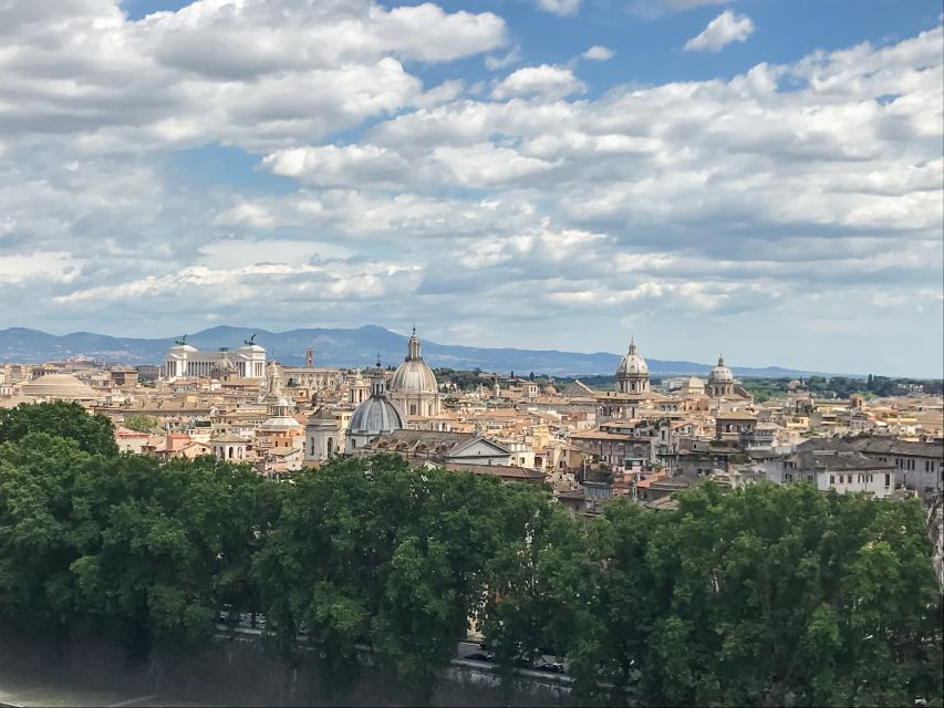 Rome: Castel Sant'Angelo Skip-the-Line Ticket - The terrace view over Rome and the Tiber