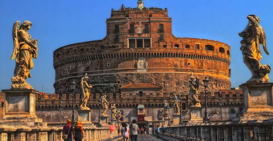Rome: Castel Sant’Angelo Skip-the-Line Ticket & Audio Guide - Reaching the terrace above the Tiber