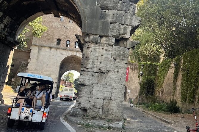 Rome Catacomb & Appian Way Small-Group Tour by Golf Cart - Why the golf cart works well in Rome