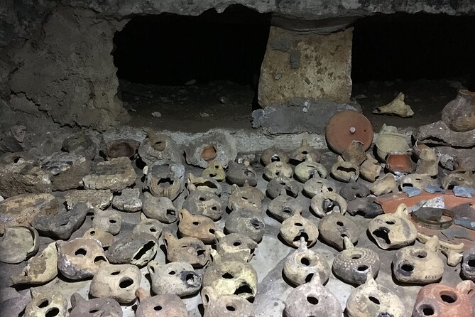 Rome Catacombs & Capuchin Crypts VIP Group Tour with Transfers - Santa Maria in Cosmedin and the Mouth of Truth