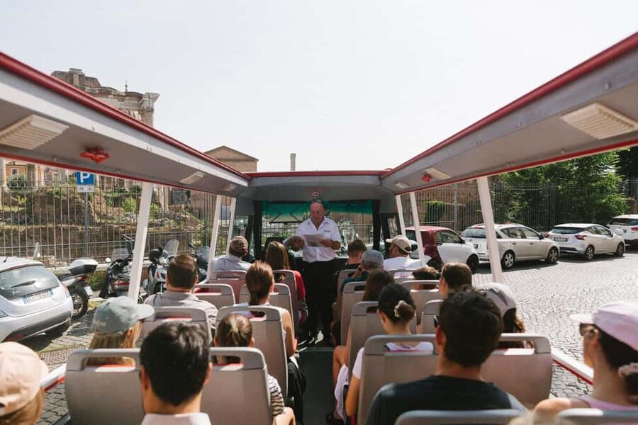 Rome: Catacombs Guided Tour with Transfer - The panoramic bus makes an out-of-town site easier