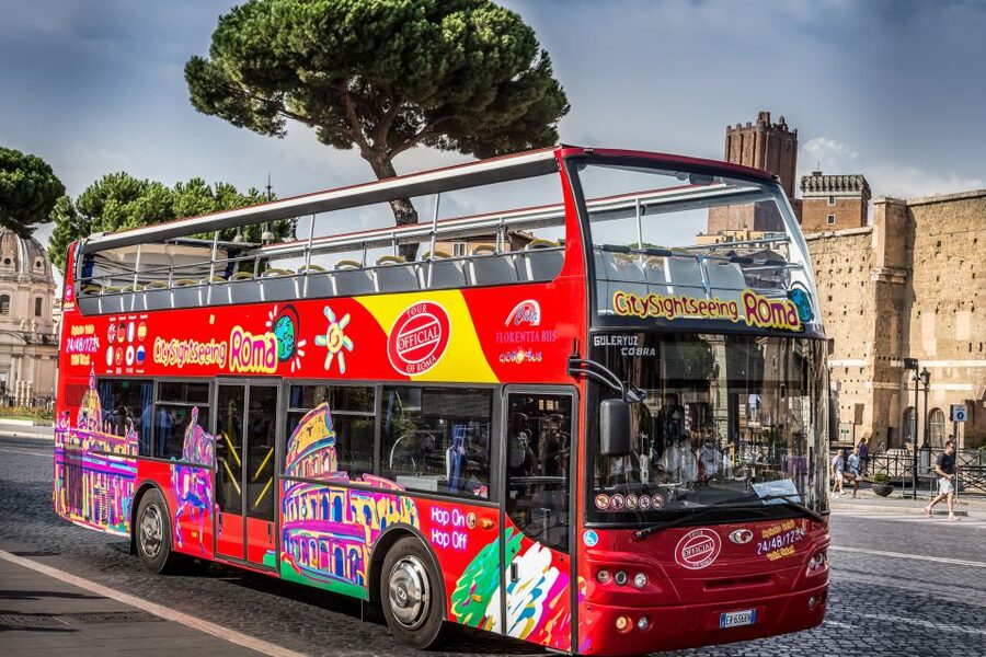 Rome: City Sightseeing Hop-on Hop-off Bus with Audioguide - Santa Maria Maggiore and San Giovanni in Laterano