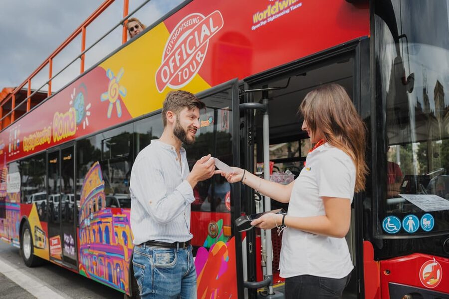 Rome: City Sightseeing Hop-on Hop-off Bus with Audioguide - Ticket choices from one loop to 72 hours