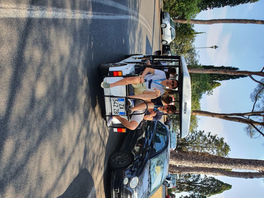Rome: City Tour by Golf Cart with Gelato - Why a golf cart works well in central Rome
