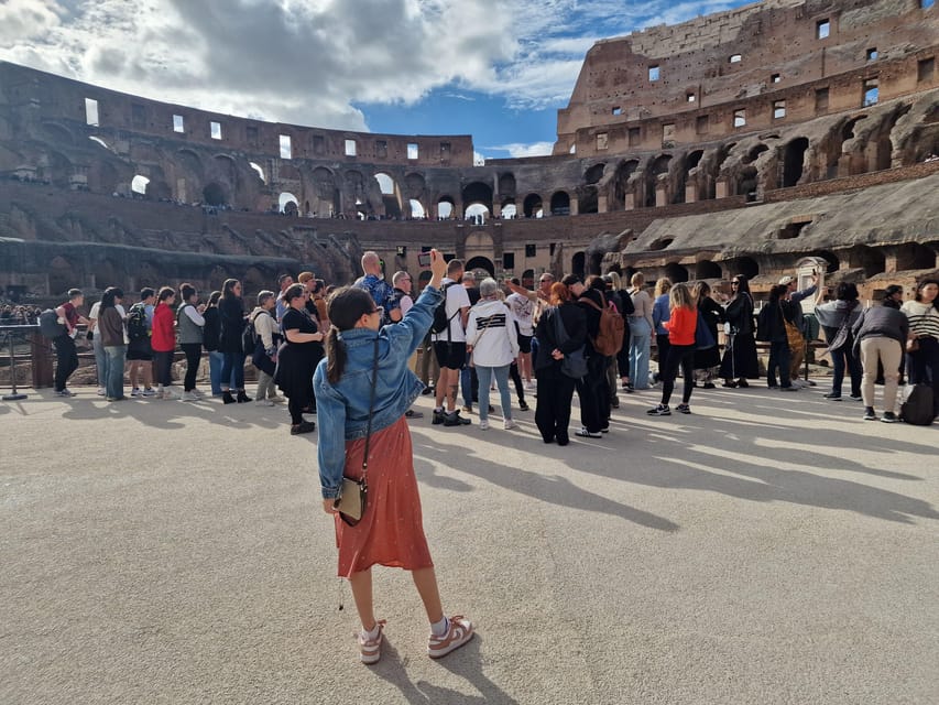 Rome: Colosseum Arena Access and Ancient Rome Guided Tour - Walking the Roman Forum as a living city
